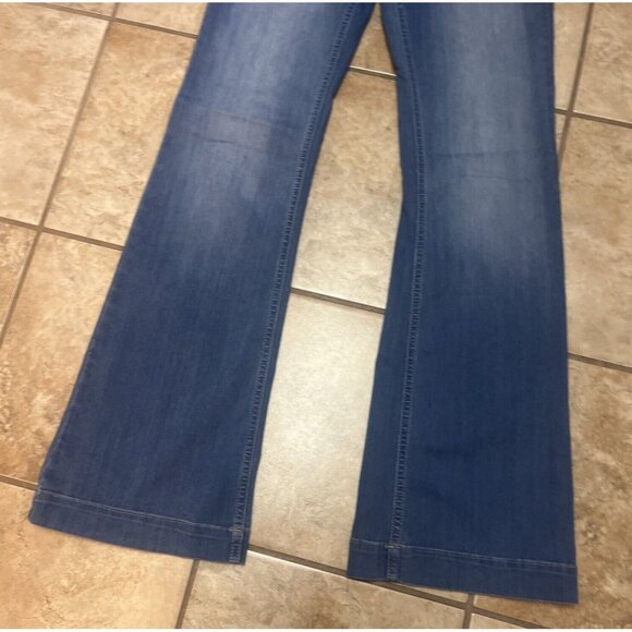 Cello Jeans Sz Large 31" Women's Bootcut Mid Rise Denim Stretch Jeans U12a - Picture 5 of 13